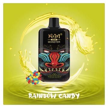 Kit Vape R &amp; M Moster 6000 Puffs