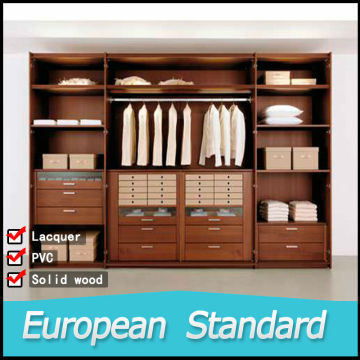 European standard antique wooden wardrobe