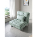 Fabric Single Seat Sofa Bed untuk apartemen