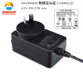 Adaptateur d'alimentation du plug brésilien et argentin 12V2A