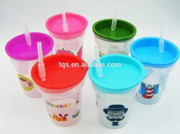 BPA free cheap promotional gifts/250ml juice drinking cup/kids sipper bottle