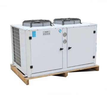 7HP to 15HP Semi Hermetic Scroll Compressor Condensing Unit for Cold Rooms with Enhanced Vapor Injection Refrigeration