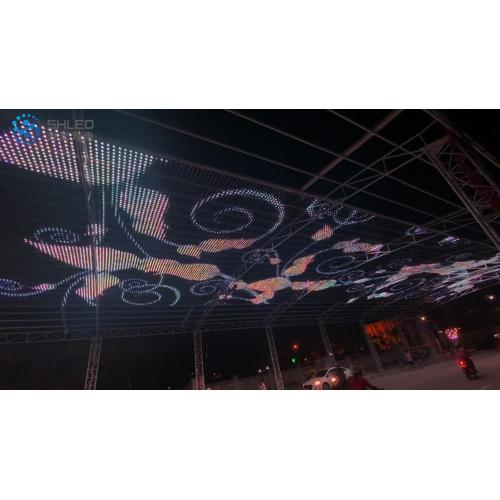 Dot Pixel Outdoor Facade Building led dot light