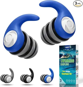 Adult Waterproof Swimming Ear Plugs for Water Sports