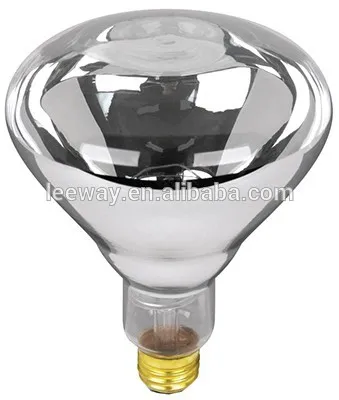 Flood Shape E27 250W 240V (R125)R40 infrared heat bulb