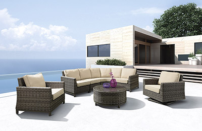 Divano Outdoor di Patio per Seating Deep