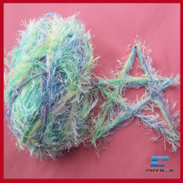 Acrylic Fancy Ribbon Yarn For Knitting Scarf Yarn 