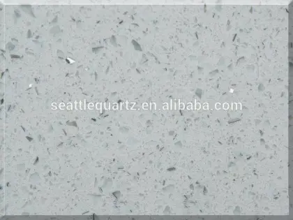 China Pure Color Series wholesale sparkle quarz floor tiles