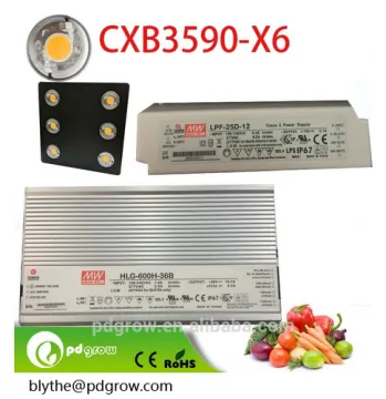 cxb 3590 600w led COB grow light for grow tent led grow lights