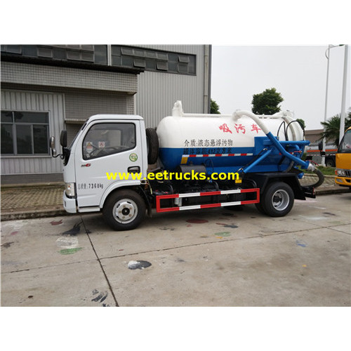 Dongfeng 4200L camiones cisterna de succión fecal