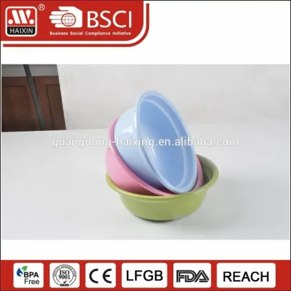 Wholesale modern plastic bathroom hand wash basin face wash basin water storage basin