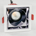 Comercial Square Anti-Glare Reted LED Spotlight Downlights