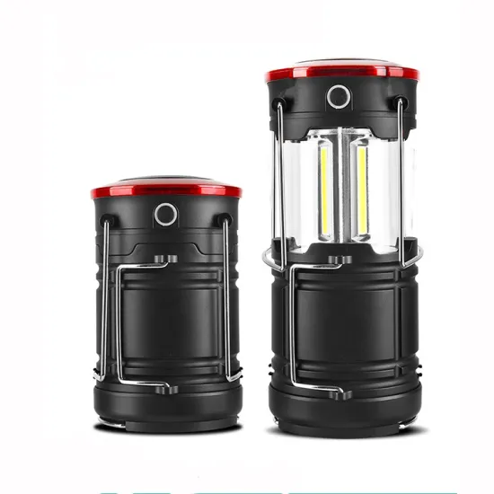 Portable, Collapsible 360-Degree Illumination: The Multifunctional COB LED Camping Lamp