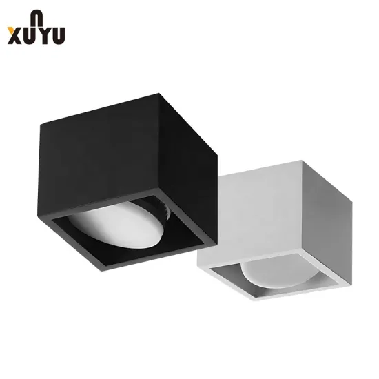 GX53 Square Concealed Downlight: Multi Light Source and Multi Head Installation
