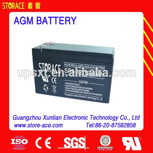 ups battery 12v 9ah (brand: storace)