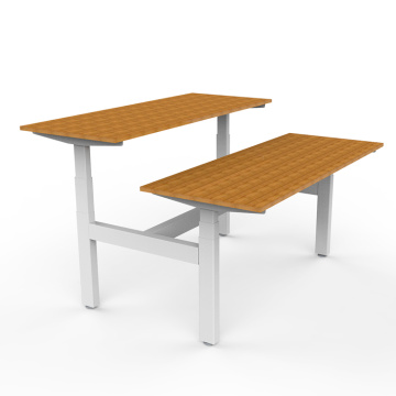 Metal Frame Computer Table Metal Office Computer Table Frame For 2 Person Factory