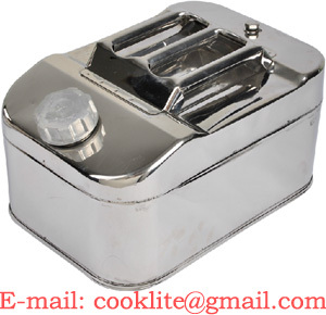 Stainless Steel Gasoline Can / Stainless Steel Reserve Canister ( 10L )