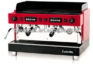 Semi-electronic Espresso Coffee machine 2 group