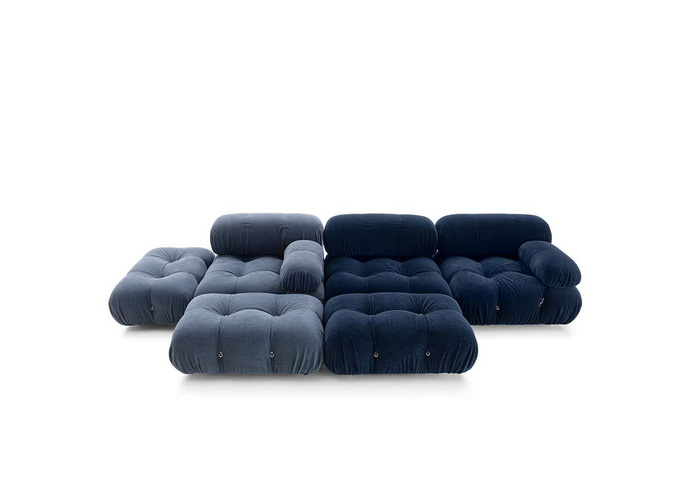 Mario Bellini inspirierte Custom Camaleonda Sofa