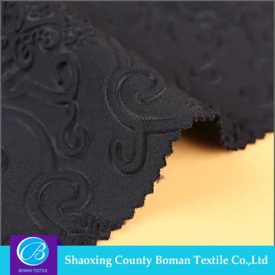 Textiles supplier Top-end Custom Spandex embossed microfiber fabric