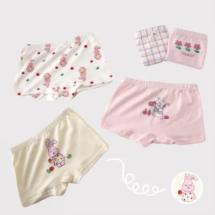 Children's underwear is close fitting and comfortable