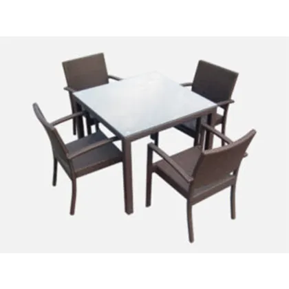 Outdoor Aluminum Furniture Dining Set