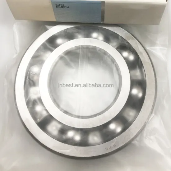 6318 Single Row Deep Groove Ball Bearings
