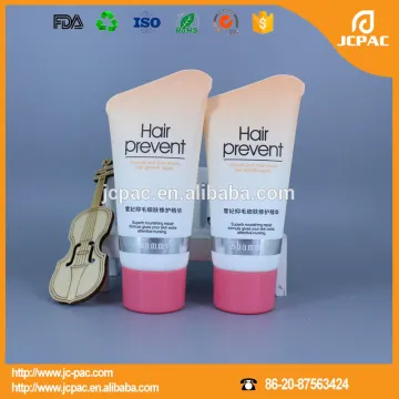 new style shaped sealing tail cosmetic packaging tube for prevent hair loss shampoo