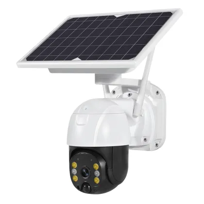 ICSEE Solaire Camira: 3MP Solar Panel 4G CCTV Camera with SIM Card & WIFI PTZ