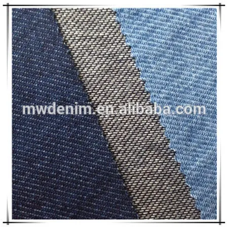 knitted denim fabric indigo twill yarn dyed fabric suppliers