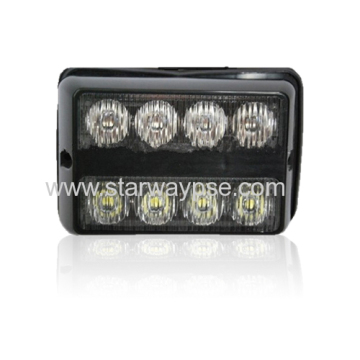 Chiếc xe cảnh sát khẩn cấp dẫn ánh sáng đầu