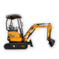 Kubota Engine Mini Excavator à vendre 1,8 tonne pour le jardin