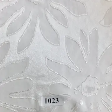 Polyester Jacquard Fabric With Big Flower