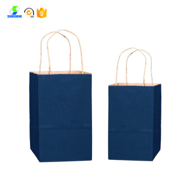 Kraft paper shopping bag