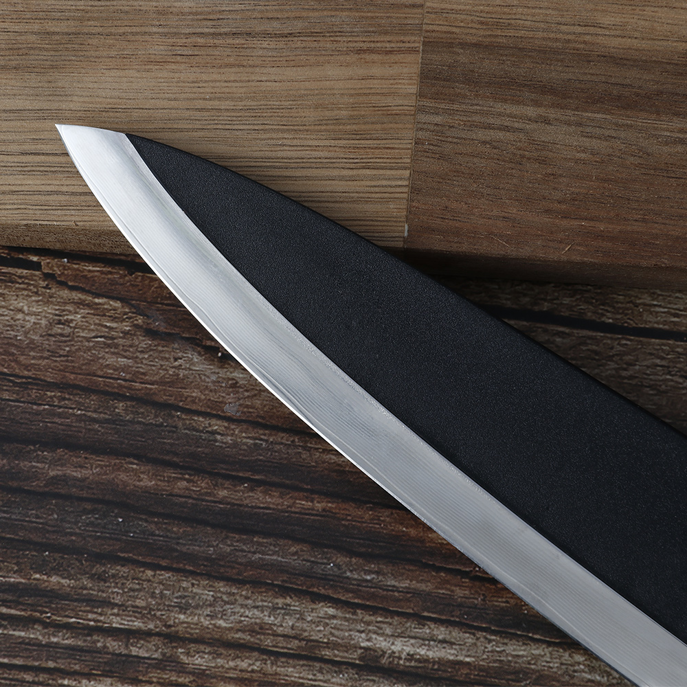 BLACK 8 INCH CHEF KNIFE