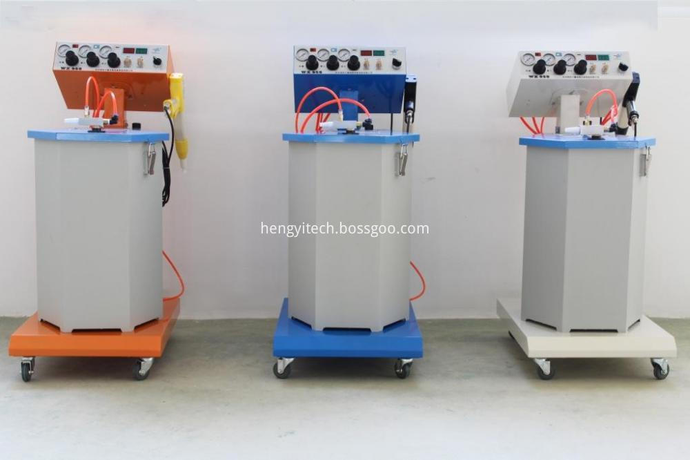 plastic powder coating machine