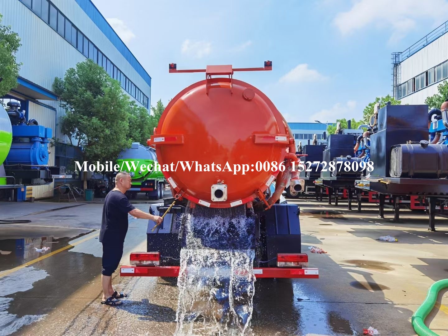 Dongfeng 5m3 Sewage Truck (1)