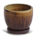 Pots redondas de arcilla Terracotta para bonsai