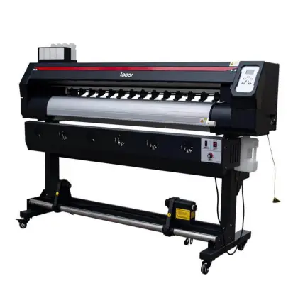Eco solvent printer single dx7 head Locor easyjet 1602 large scale digital printer machine free shipping Chinese flex plotter