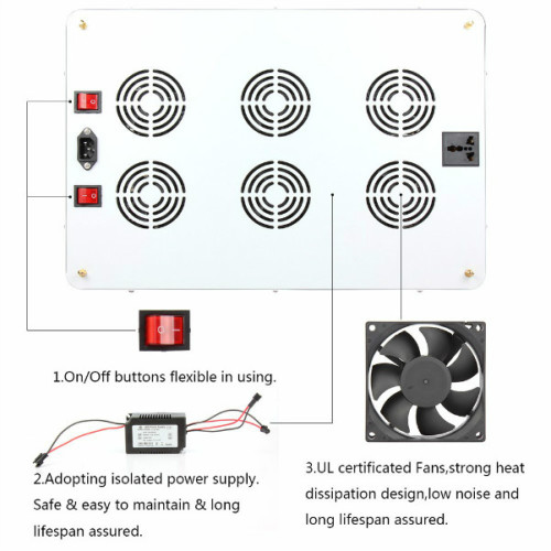 LED Grow Lights for Tomatoes and Lettuce Vegetables