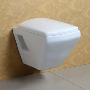 Square Design Wall Hung Ceramic Toilet