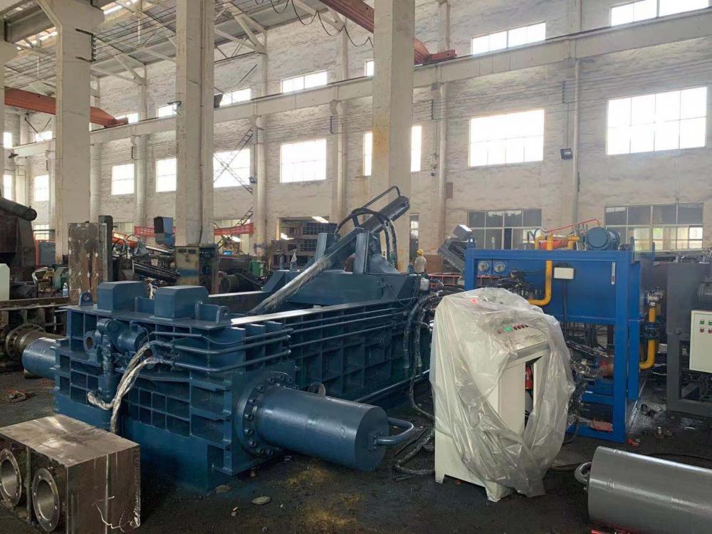 Waste Metal Aluminum Steel Scrap Sheets Baling Machine