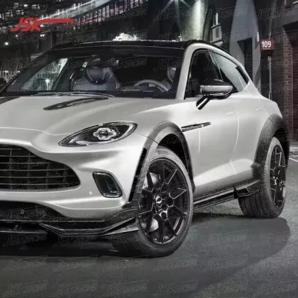 PT Style Forged Carbon Fiber Fender Flares Wheel Arches for 2020-2024 Aston Martin DBX
