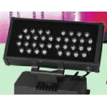 Outdoor  36W LED Wall Washer Light changing colors