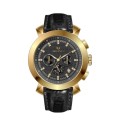 Chronograph Wrist Watch avec cadran en fibre de carbone