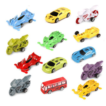 Set di 4 EPT Pull Back Fire Fireting Series City Traffic Fire &amp; Emergency Vehicle Truck Toys e Camiones de Juguete