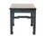 blue living room accent & end table hand made custom antique furniture