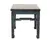 blue living room accent & end table hand made custom antique furniture