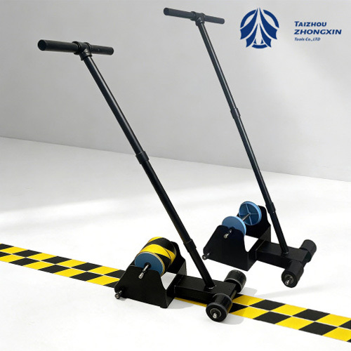 Applicateur de dérouleur de ruban de construction réglable