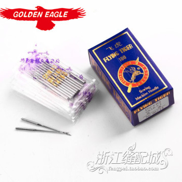 GK*16 100/16# Three-Needle Five-Line Stretch Covering Stitch Sewing Machine Needle - Small Square Head